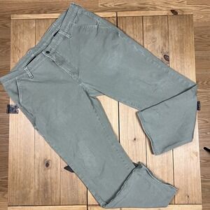 Levi's Chino Pants Mens 40x32 Olive Green Stretch Fit